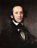 Portrait of Felix Mendelssohn Bartholdys