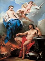 Venus Requesting Vulcan to Make Arms for Aeneas