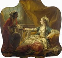 Sultan's Wife Drinking Coffee