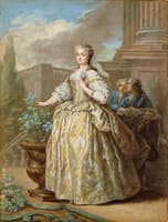 Portrait of Marie Leszczynska, Queen of France