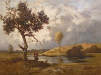 Landscape near Barbizon