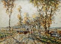 Cart on the Country Road to Diessen