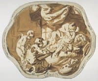 Putti Sketching another Putto