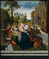 Virgin and Child with Angels