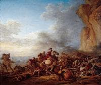 A Battle between Christians and Muslims