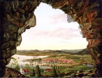 View of Christiania from a Cave on Ekebert