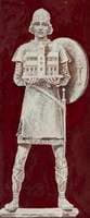 Study for Carving in St Rognvald's Chapel: Rognvald Kali Colsson