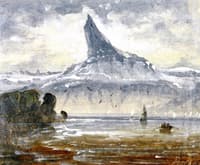 A Distant View of Mount Stetind