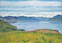 Landscape by Lake Geneva