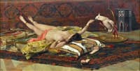 Woman with Parrot