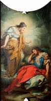 Jerusalem Delivered - Clorinda Appearing in a Dream to Tancredi