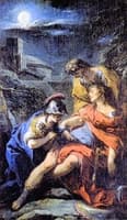 Jerusalem Delivered - Erminia and Vafrino Curing Tancredi