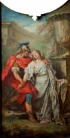 Jerusalem Delivered - Rinaldo Disarming Armida