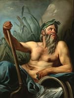 Personification of the Rhône River