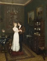Young Couple in an Interior