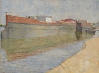 Barge on the Dnieper
