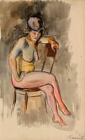 Nude with a Hat