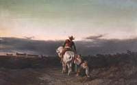 Landscape with Figures and Classical Ruins