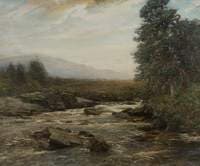 Evening among the Hills