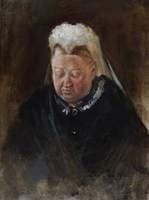 Sketch of Queen Victoria