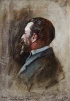 Sketch of Prince Henry of Battenberg