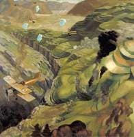 The Destruction of the Turkish Transport in the Gorge of the Wadi Fara, Palestine