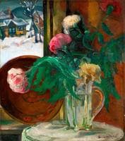 Still Life with Flowers by the Window