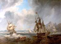 Scene in the Mediterranean