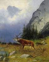 A Roaring Deer