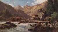 Landscape with a Mountain Stream