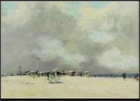 Figures on the Beach