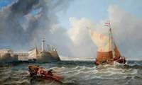 Shipping off West Hartlepool, Tees Valley