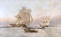 The 'Elswick' off Tynemouth