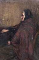 An Old Woman in a Chair