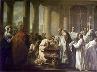 Life of St Augustine - The Baptism of St Augustine