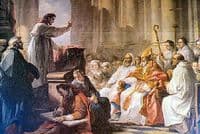 Life of St Augustine - St Augustine Preaching Before Valere Bishop Of Hippo