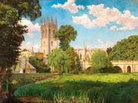 Magdalen Bridge and College, Oxford