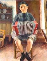 Spanish Boy, the Accordion Player