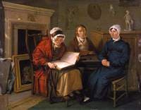 Self-Portrait with the Artist's Mother and Sister