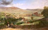 Uppermill from Dobcross, Oldham, Lancashire