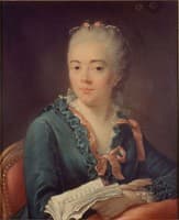 Portrait of a Woman Holding a Book