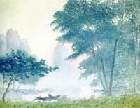 Banks of the Loing at Montigny, the Effect of Fog