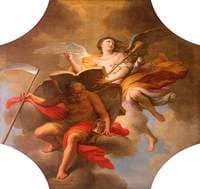 The Personification of History Writing on the Back of Time