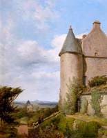 On the Terrace, Barra Castle, Aberdeenshire