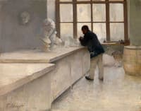 The Sculptor in his Studio