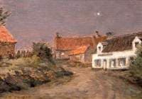 Roadway and Cottages