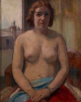 Nude with Golden Bracelet