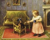 Girl with a Dog