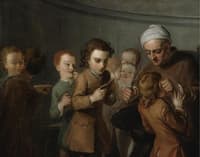 School Master and his Students