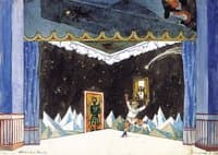 Set Design for Ballet "Petrushka"